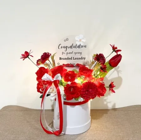 Bloom Box Akrilik Ucapan Grand Opening Buru Selatan
